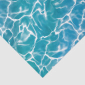 Blauw Zee Water Tissuepapier (Detail)