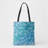 Blauw Zee water * Tote Bag (Voorkant)