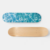Blauw Zee water * V Skateboard (Horizontaal)