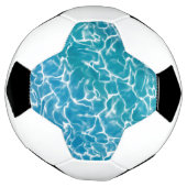 Blauw Zee Water Voetbal (Gedraaid)