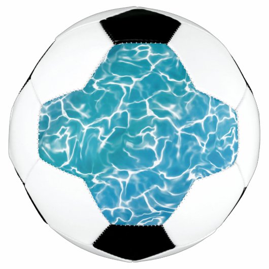 Blauw Zee Water Voetbal (Voorkant)