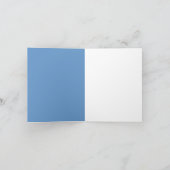 * Blauw - zeeen paard * - Blanco Kaart (Binnen)