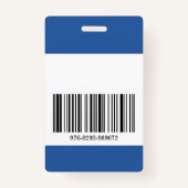 Blauw Ziekenhuis Verpleegkundige Medisch Medewerke Badge (Achterkant)