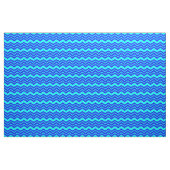 Blauw Zig Zag Chevron Patroon Design Stof (Yard (91,4 cm))