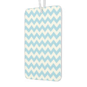Blauw zigzag, Blauwe Chevron, Geometrisch Patroon Luchtverfrisser (Links)