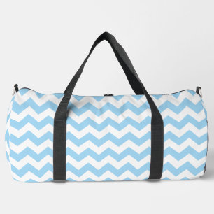 Blauw zigzag, Blauwe Chevron, Geometrisch Patroon Plunjezak