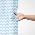 Blauw zigzag, Blauwe Chevron, Geometrisch Patroon Sjaal<br><div class="desc">Elegant,  stijlvol en verfijnd zigzagpatroon (chevron) in blauwe en witte kleur. Moderne en trendy cadeau,  perfect voor de zigzag-minnaar in je leven.</div>