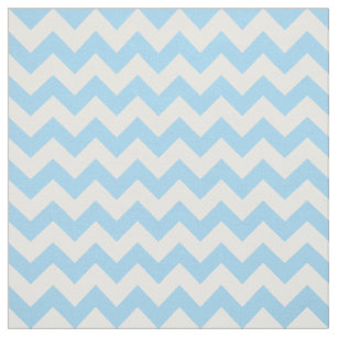 Blauw zigzag, Blauwe Chevron, Geometrisch Patroon Stof