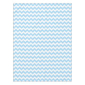 Blauw zigzag, Blauwe Chevron, Geometrisch Patroon Tafelkleed (Voorkant)