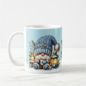 Blauw & Zilver Gonk Mok (Links)