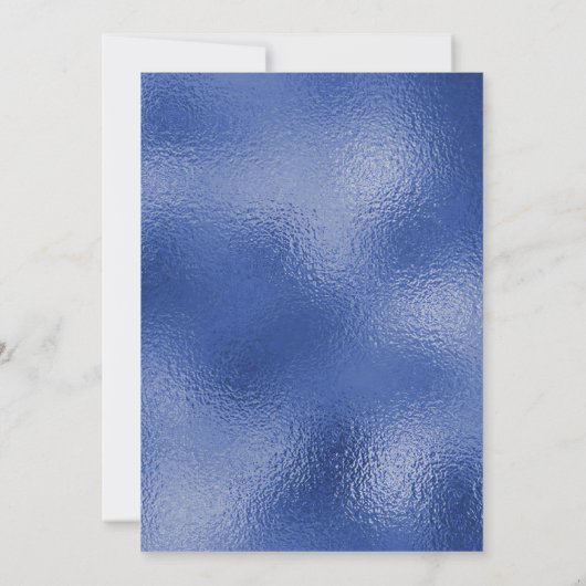 Blauw zilver, ze geloofde dat ze kon meisje Afstud Kaart (Achterkant)