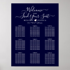 BLAUW ZITPLAATSRONT|ROZE HART|DIY KLEUR POSTER