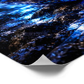 Blauw Zoeker Draken Ei Poster (Hoek)