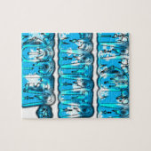 Blauw Zombi Design Hakuna Matata K Legpuzzel (Horizontaal)