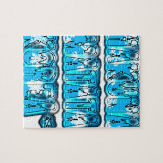 Blauw Zombi Design Hakuna Matata K Legpuzzel (Horizontaal)