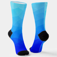 Blauw zomer zeewater koel geometrisch meshpatroon