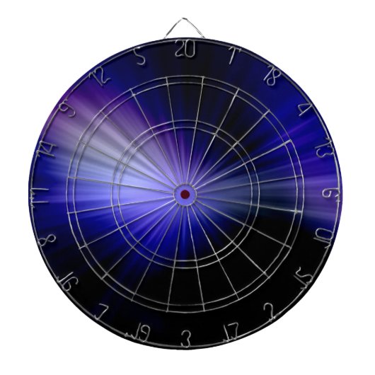 Blauw zonlicht 2 dartbord (Voorkant)