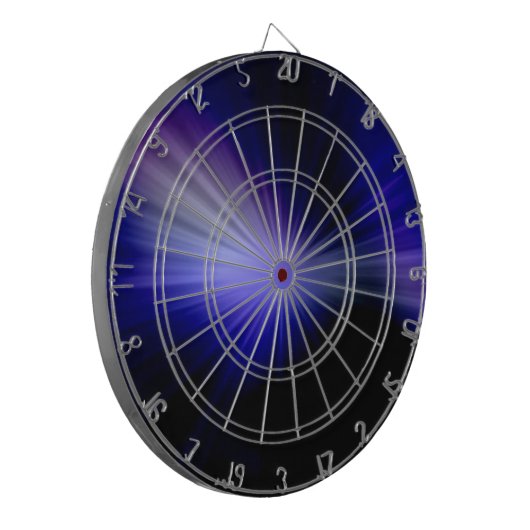 Blauw zonlicht 2 dartbord (Voorkant Links)