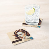 BLAUW  ZONNESCHIJN QUOTE KARTONNEN ONDERZETTERS (Insitu)