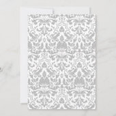 Blauw zwart 10e verjaardag slumber party kaart (Achterkant)