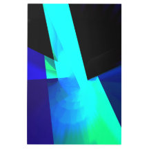 BLAUW ZWART ABSTRACT TEXTUUR METAAL ART