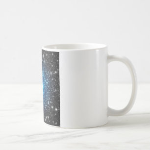 Blauw & Zwart Galaxy Koffiemok