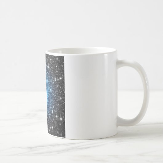 Blauw & Zwart Galaxy Koffiemok (Rechts)
