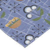 Blauw, zwart, huisplanten | Moderne medio-eeuwse o Tafelkleed (Gekanteld)