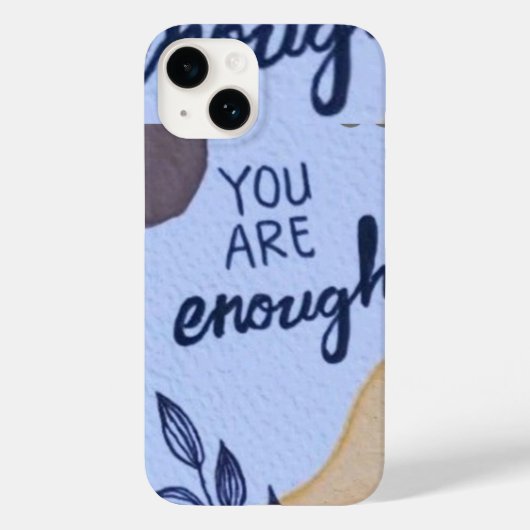 BLAUW & ZWART KLEURONTWERP OP iPhone / iPad case (Achterkant)