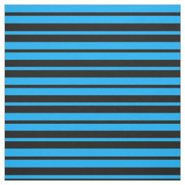 Blauw Zwart Strepen Patroon Ontwerp Stof