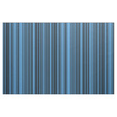 Blauw Zwart Strepen Stof (Fat Quarter)