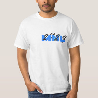Blauw zwart t-shirt