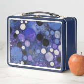 Blauw Zwart Wit Stippen (In situ)