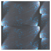 Blauw Zwart Wit Verlichte Rechthoeken Stof (Close Up)