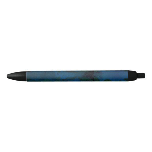 blauw zwarte inkt pen (Voorkant)