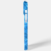 Blauw Zwembadwater Keep Calm and Swim On Case-Mate iPhone Case (Achterkant / Links)