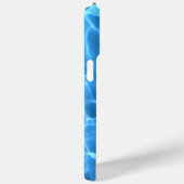 Blauw Zwembadwater Keep Calm and Swim On Case-Mate iPhone Case (Achterkant / Rechts)