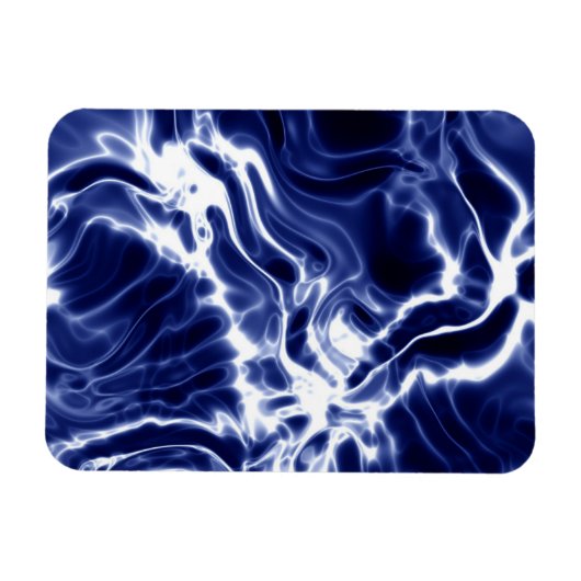 Blauw zwieppatroon magneet (Horizontaal)