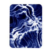 Blauw zwieppatroon magneet (Verticaal)