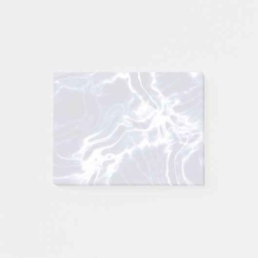 Blauw zwieppatroon post-it® notes (Voorkant)