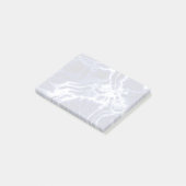 Blauw zwieppatroon post-it® notes (Schuin)