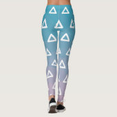 Blauwachtig Paarse Leggings (Achterkant)