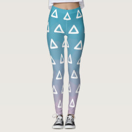 Blauwachtig Paarse Leggings