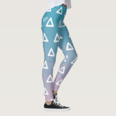 Blauwachtig Paarse Leggings (Rechts)