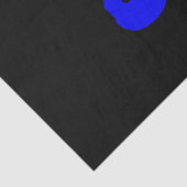 Blauwbaaspapier Tissuepapier (Detail)