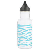 Blauwbandpatroon met Zebra Waterfles (Rechts)