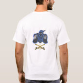 Blauwbeeldblauw T-shirt (Achterkant)