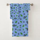 Blauwbeestpatroon Bathroom Towel set Bad Handdoek (Insitu)
