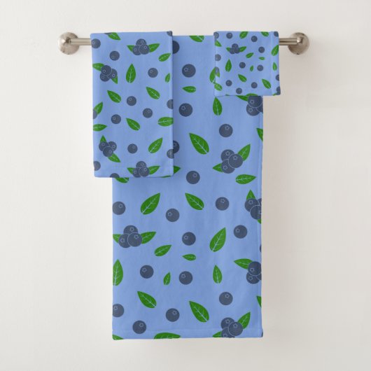 Blauwbeestpatroon Bathroom Towel set Bad Handdoek (Insitu)