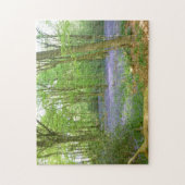 Blauwbellen in Bossen Legpuzzel (Verticaal)